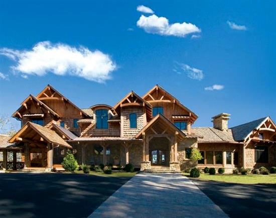 Blue Ridge Lodge - Natural Element Homes